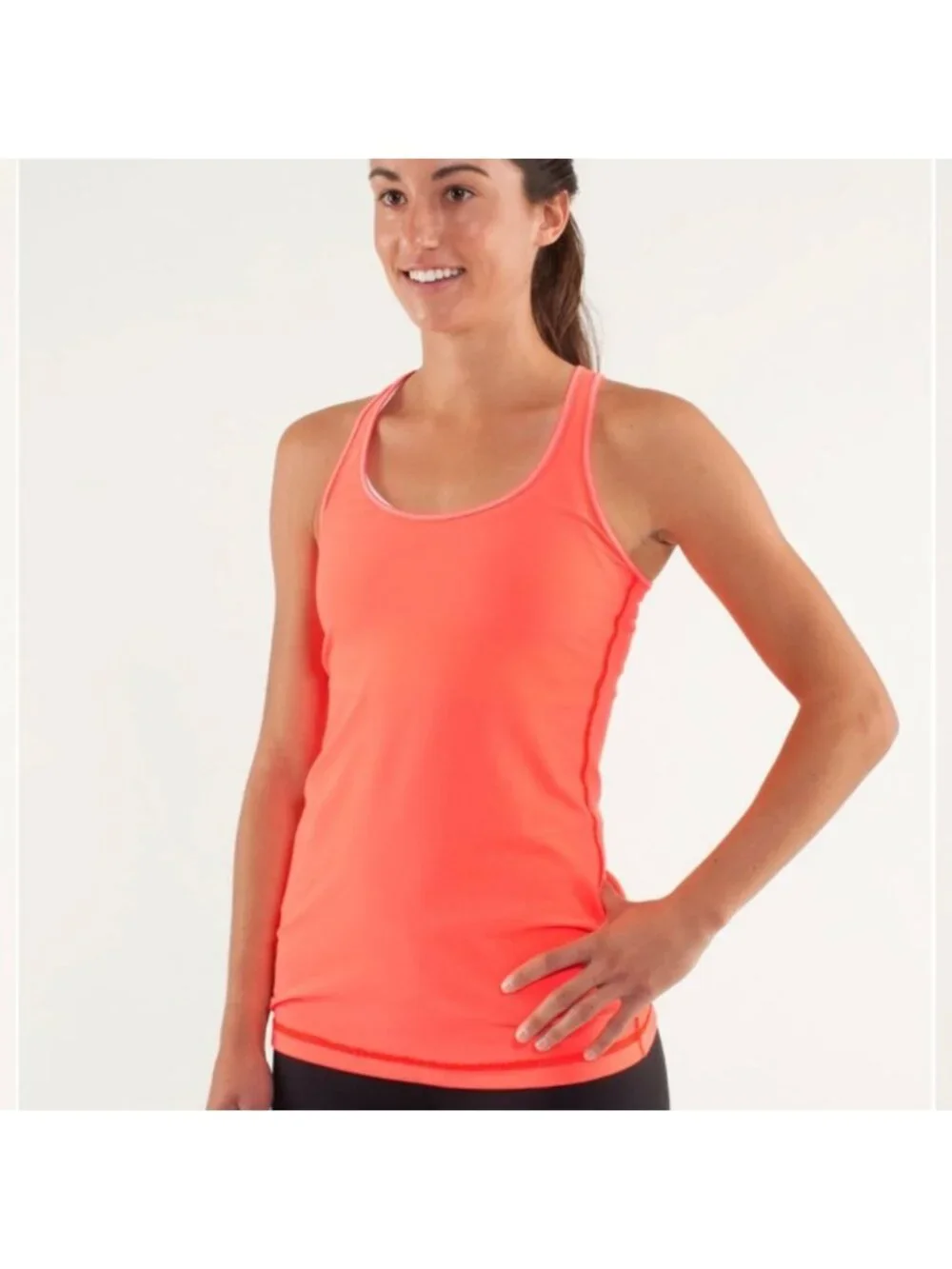Lululemon Cool Racerback Light Flare